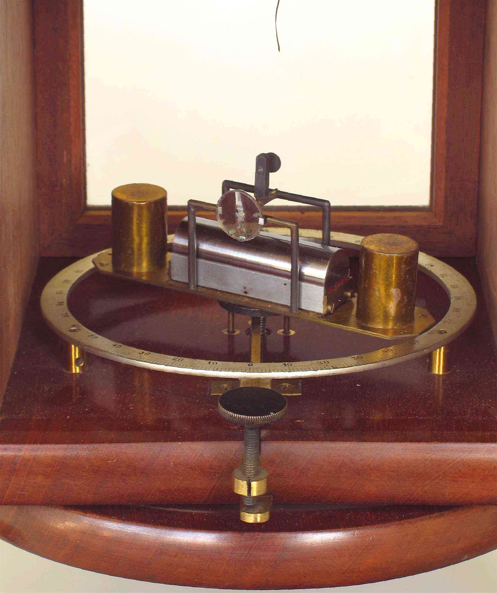 Magnétomètre
(pendule de torsion)