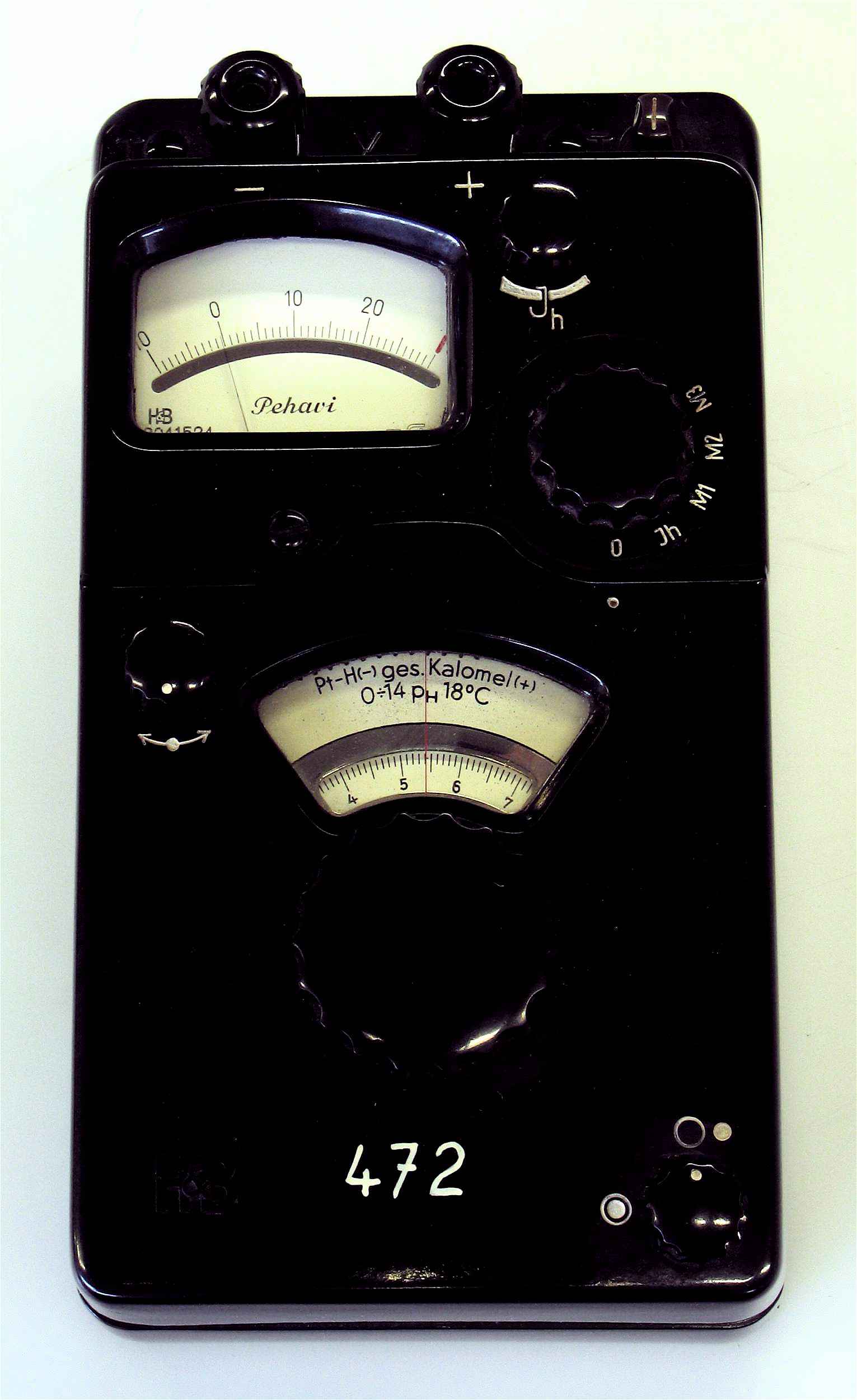 pH-mètre portatif à pile
(“Pehavi”)