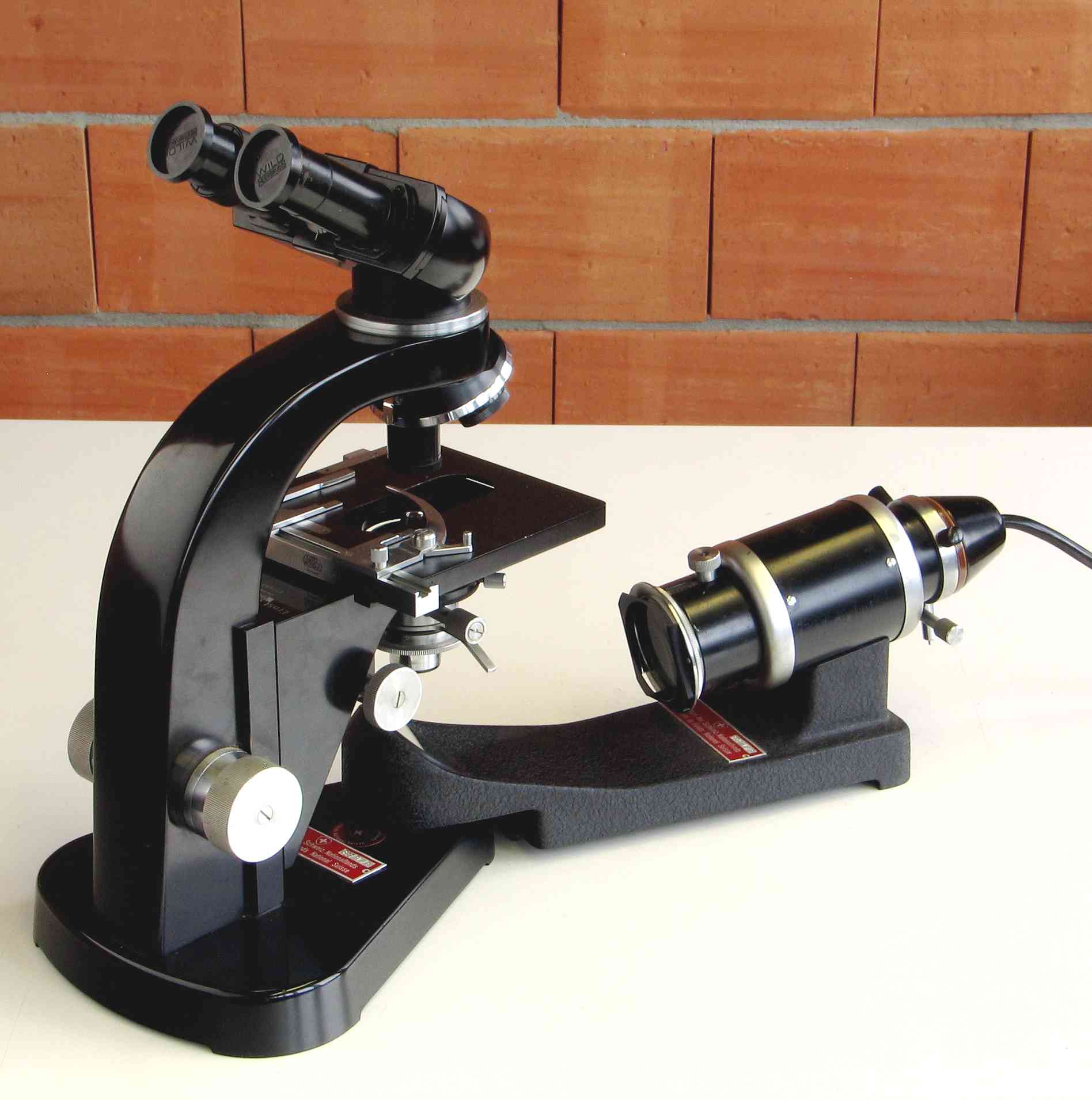 Microscope composé
(Leitz Laborlux)