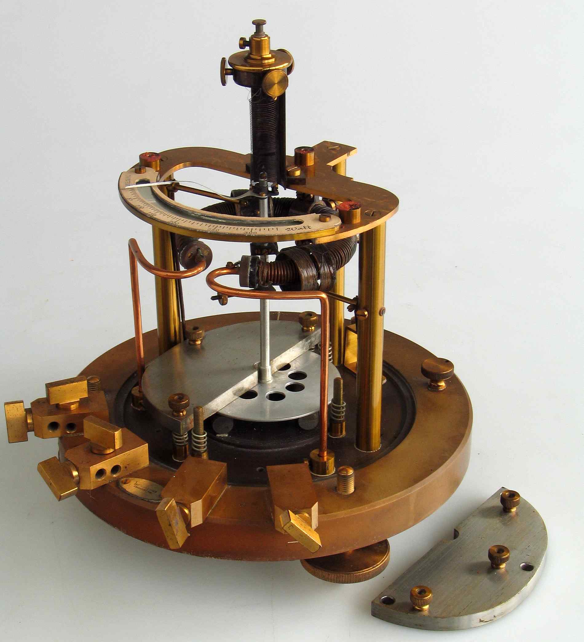 Wattmètre électrodynamique du Dr Bruger
(330 W)
