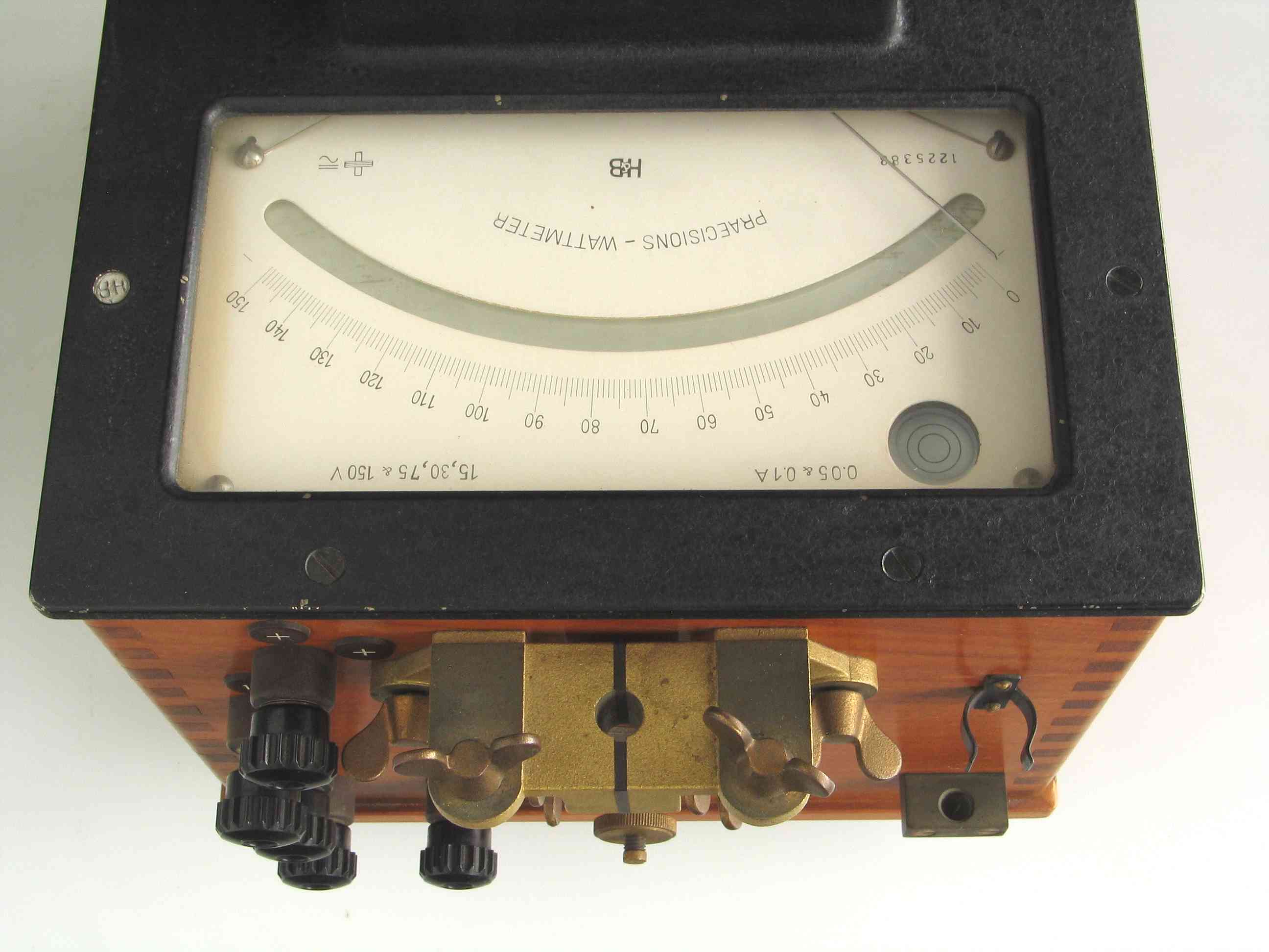 Wattmètre astatique de précision