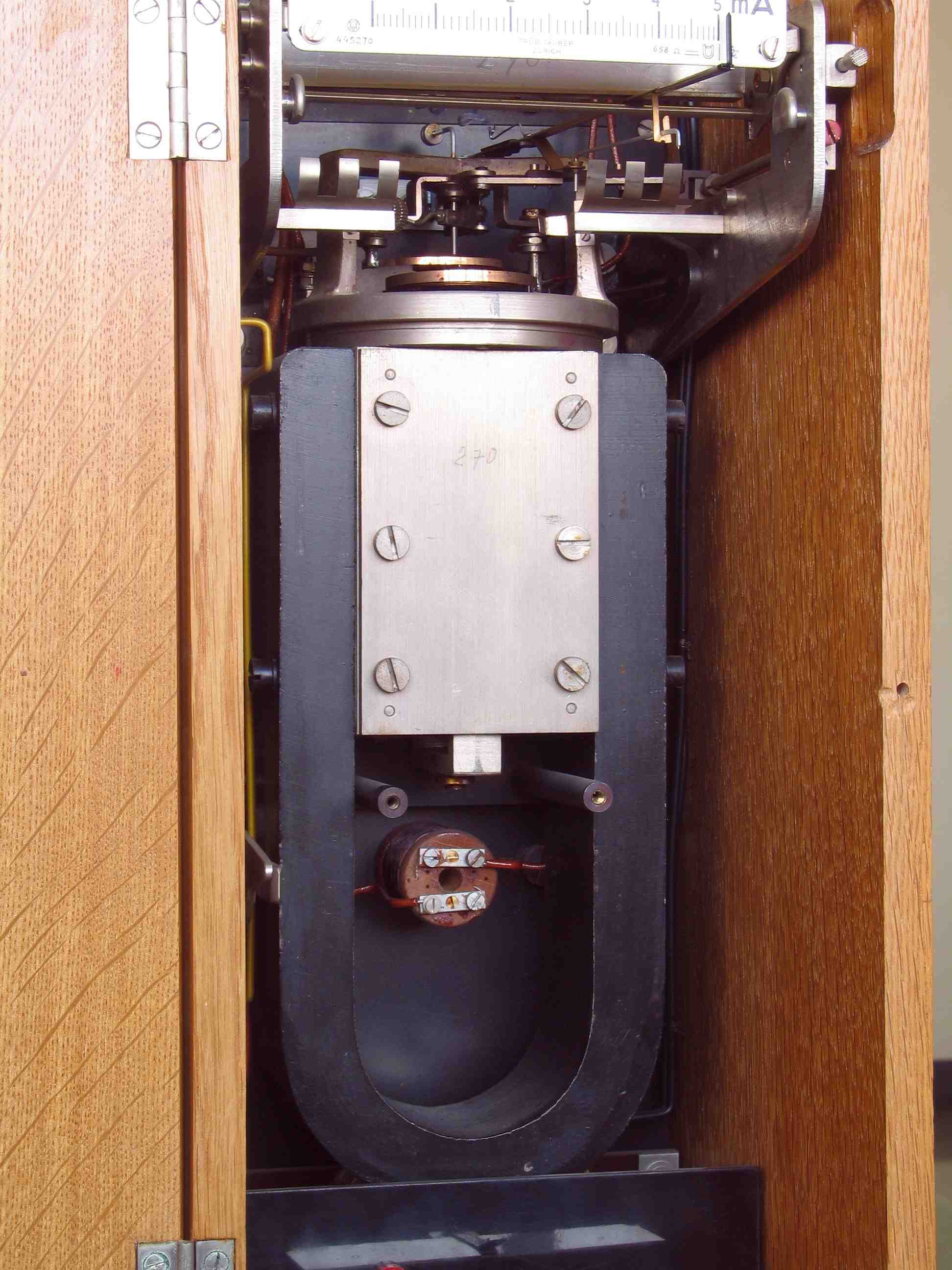 Enregistreur électrothermique
(5 mA)