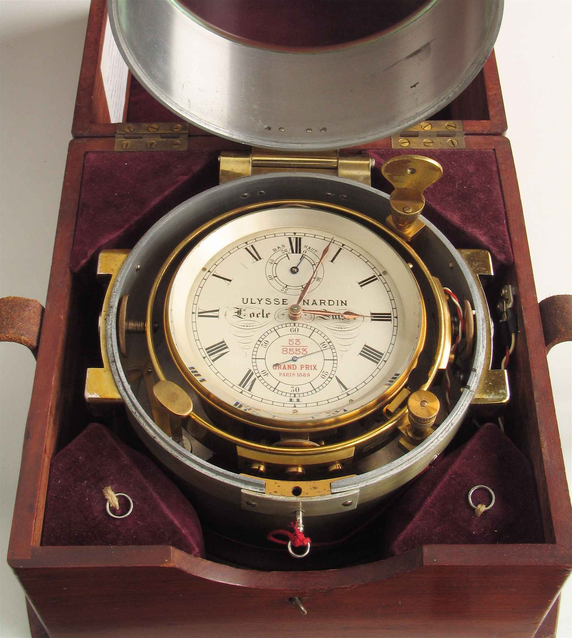 Chronomètre d’observatoire
(heure sidérale)