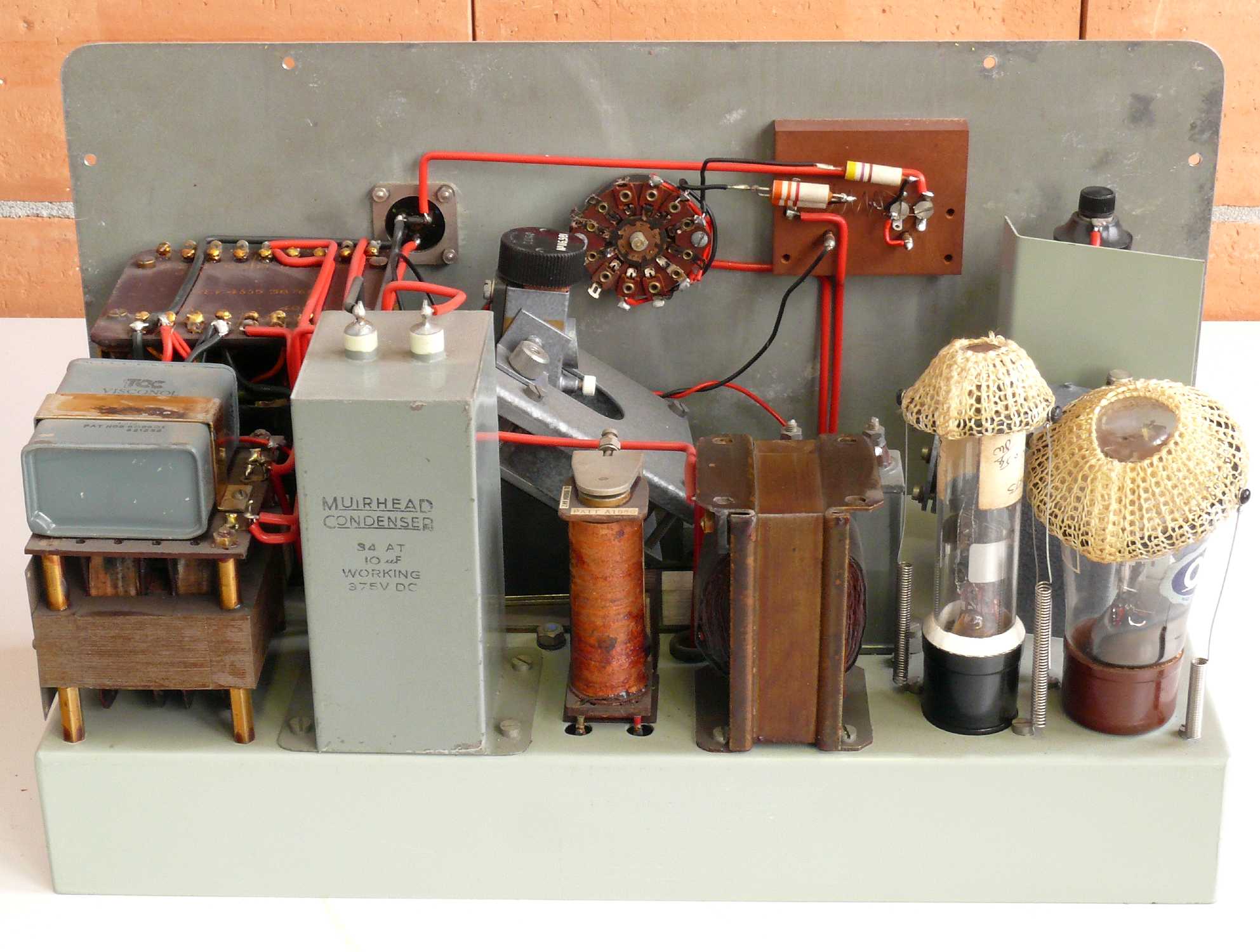 Amplificateur photoélectrique
(D.C. Amplifier Type 6035)