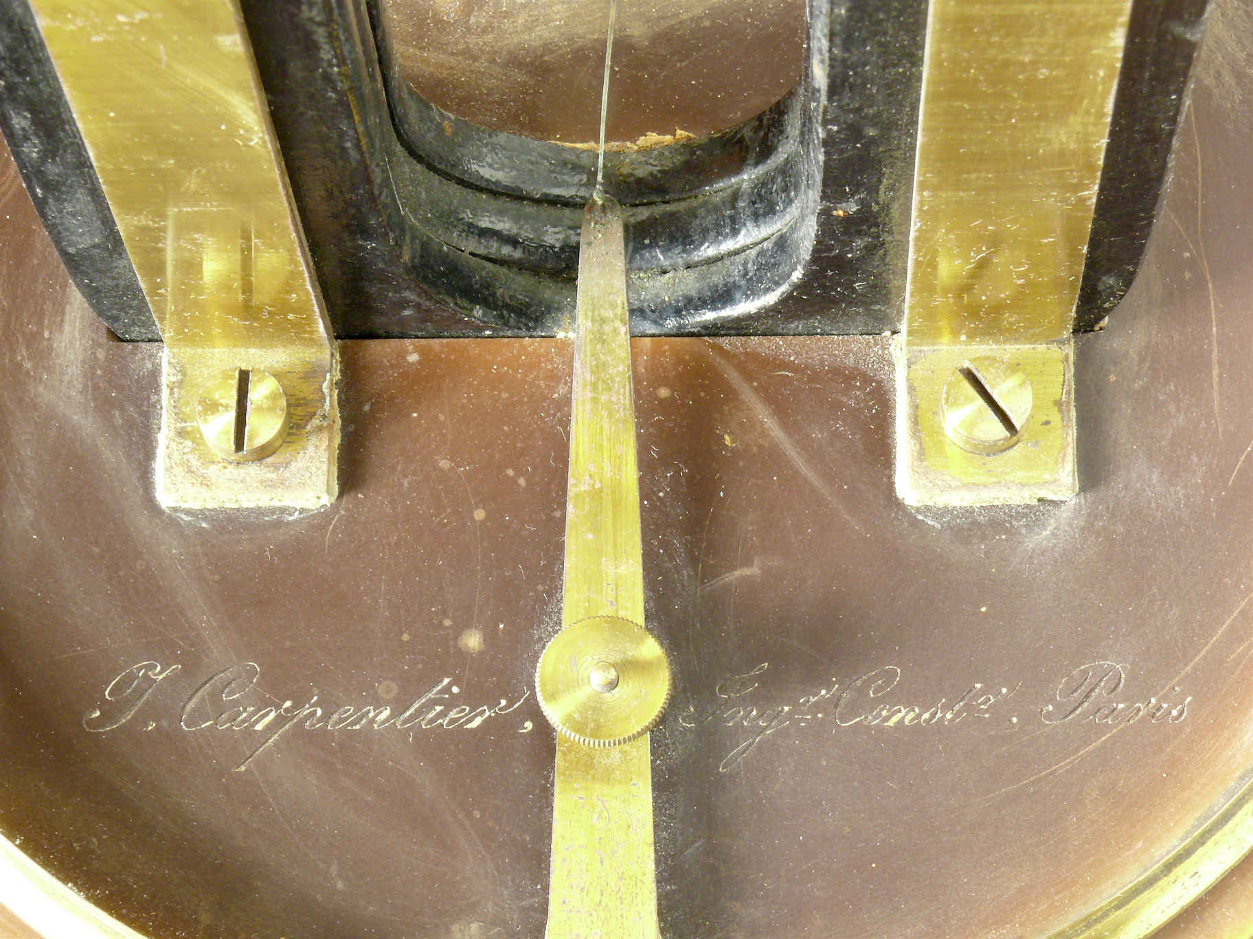 Galvanomètre apériodique Deprez-d’Arsonval, à miroir